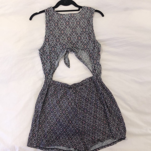 BCBGeneration Multicolor Cut Out Swim Cover Up - Picture 5 of 5